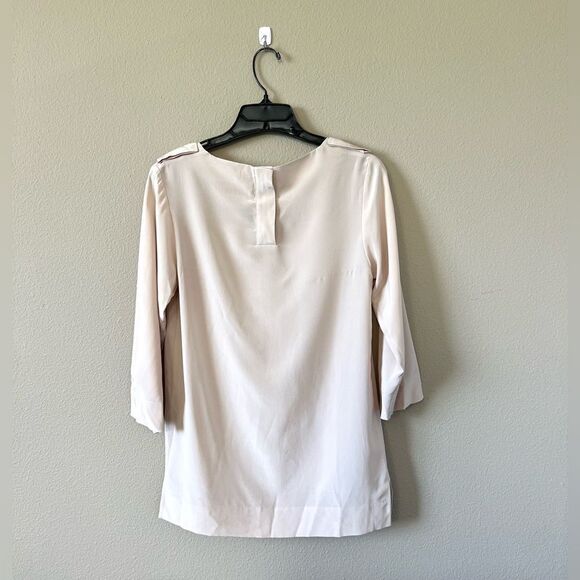 Lacoste 100% Silk Blush Pink Blouse - Picture 8 of 9